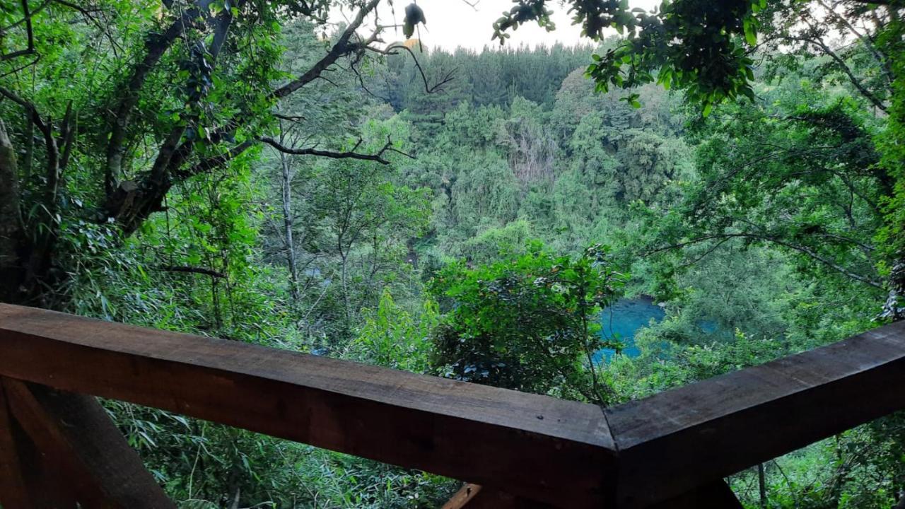 Cabanas Portal Del Rio Villarrica Exteriör bild