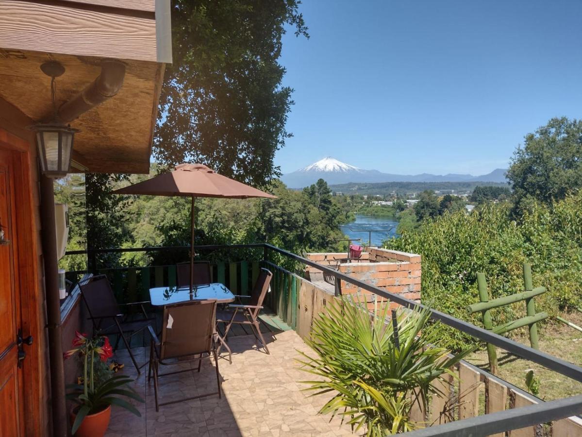 Cabanas Portal Del Rio Villarrica Exteriör bild