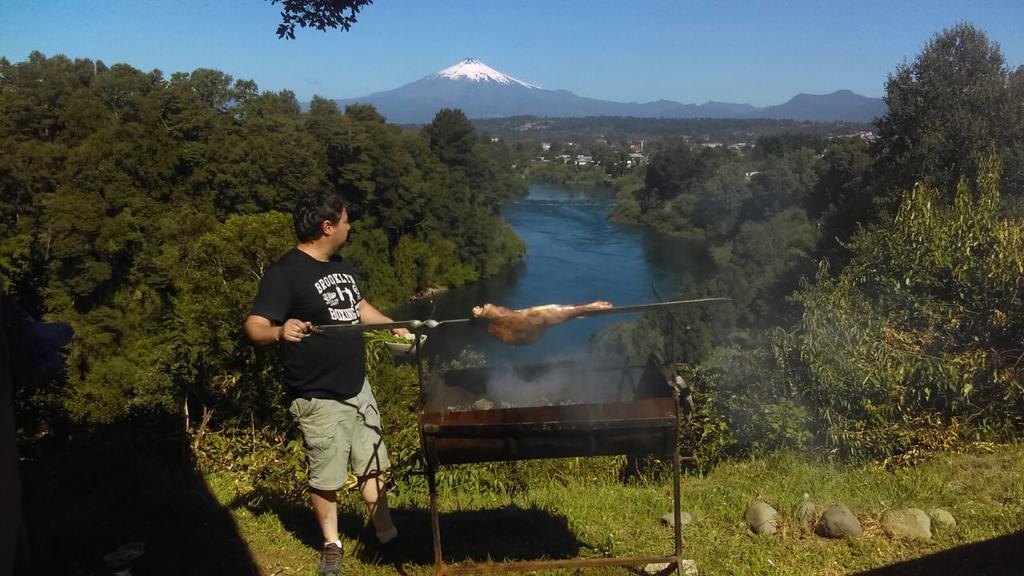 Cabanas Portal Del Rio Villarrica Exteriör bild