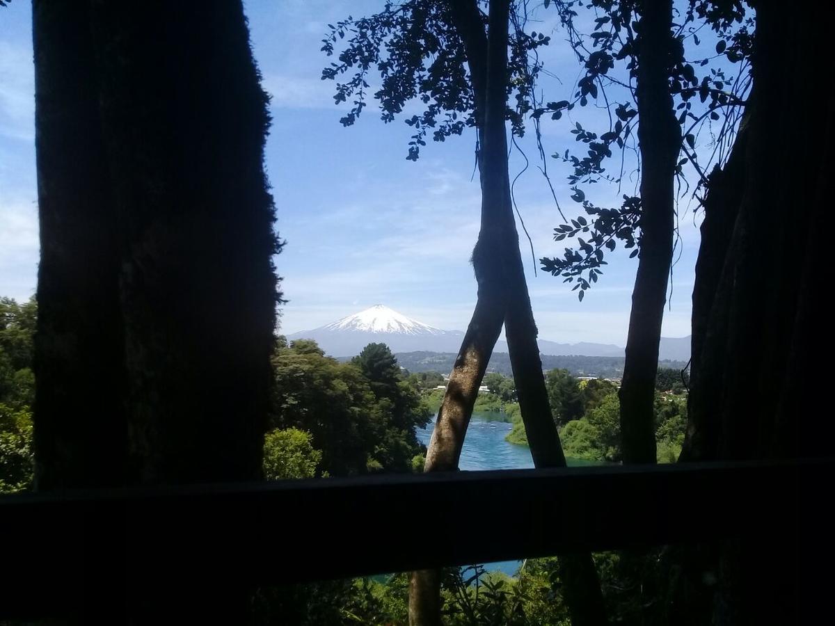 Cabanas Portal Del Rio Villarrica Exteriör bild