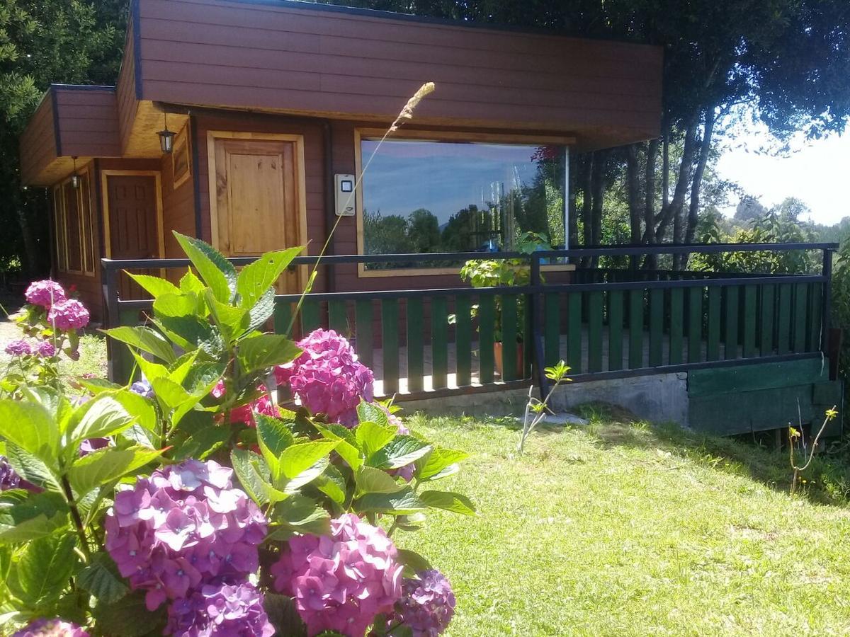 Cabanas Portal Del Rio Villarrica Exteriör bild