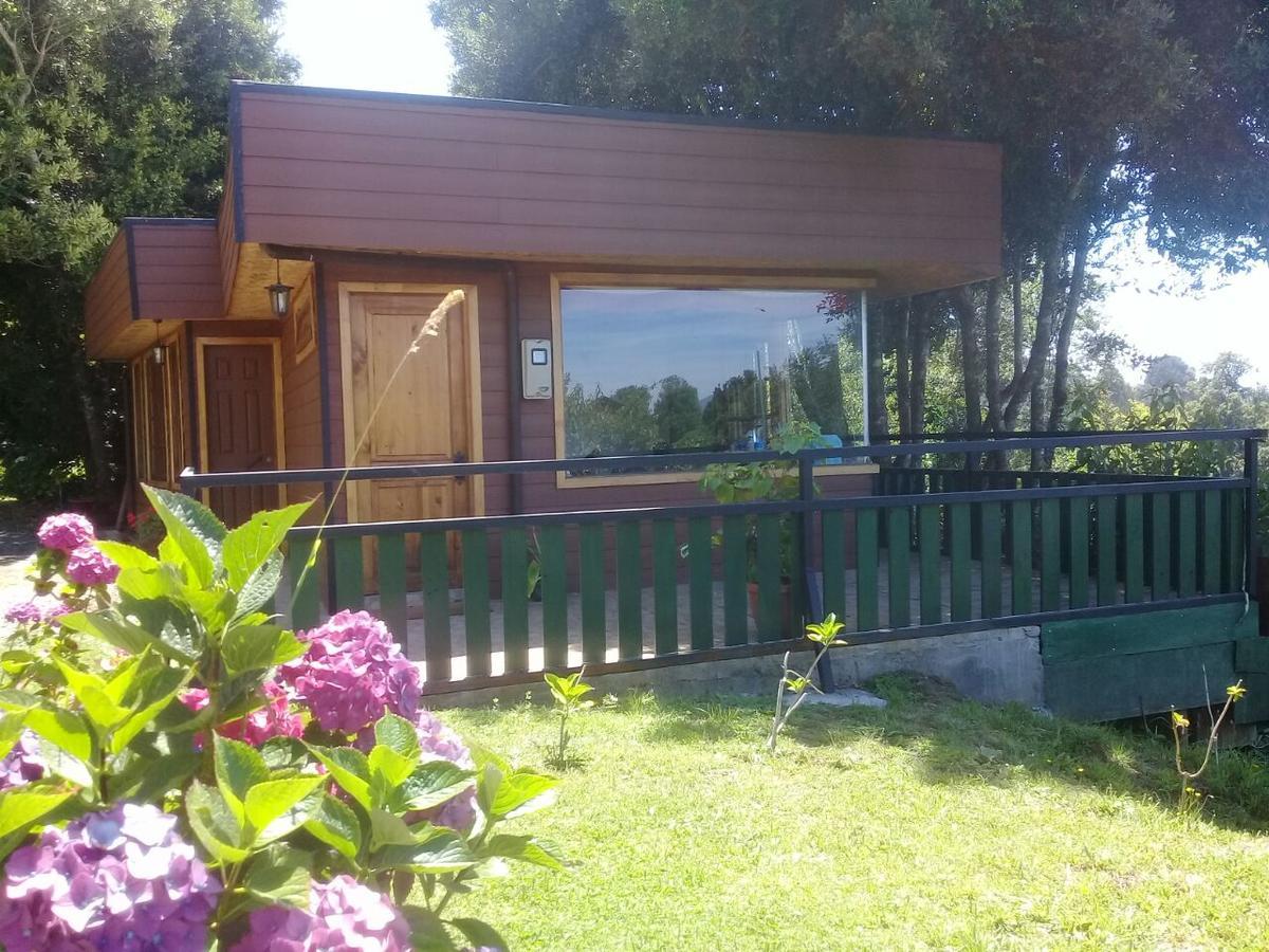 Cabanas Portal Del Rio Villarrica Exteriör bild