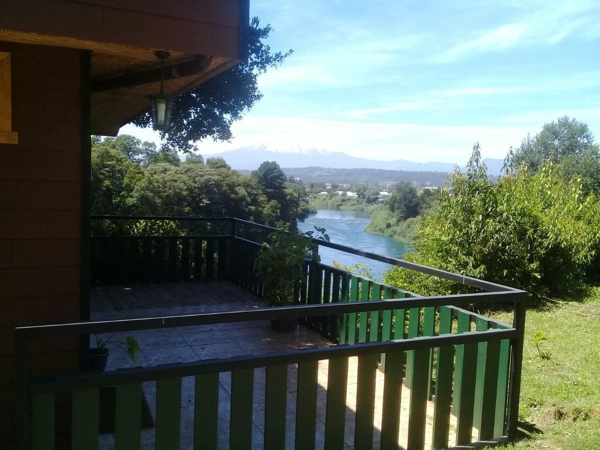 Cabanas Portal Del Rio Villarrica Exteriör bild