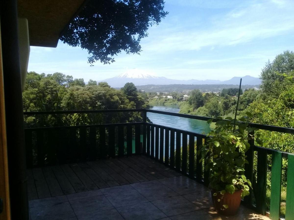 Cabanas Portal Del Rio Villarrica Exteriör bild