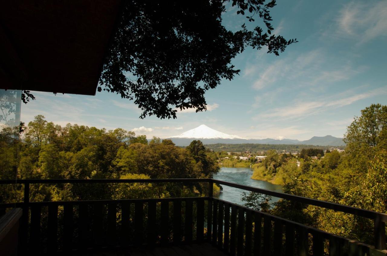 Cabanas Portal Del Rio Villarrica Exteriör bild